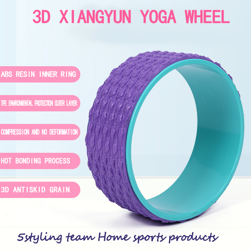 Tle svalová relaxace Yoga pomocné kolo břišní fitness zařízení back bending artefakt Yoga kruh Dharma kolo výrobce přímých prodejů